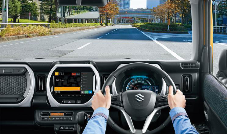 新型ハスラー 9インチナビ