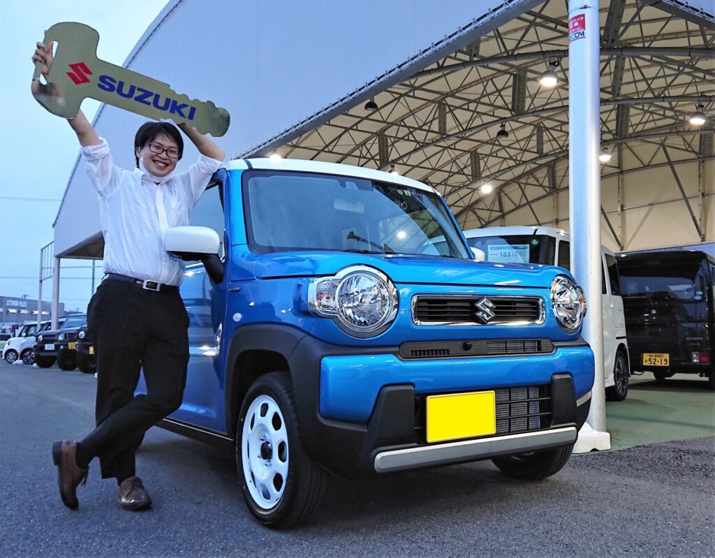 富津市にお住いのy様にハスラーをご納車いたしました ビップオート