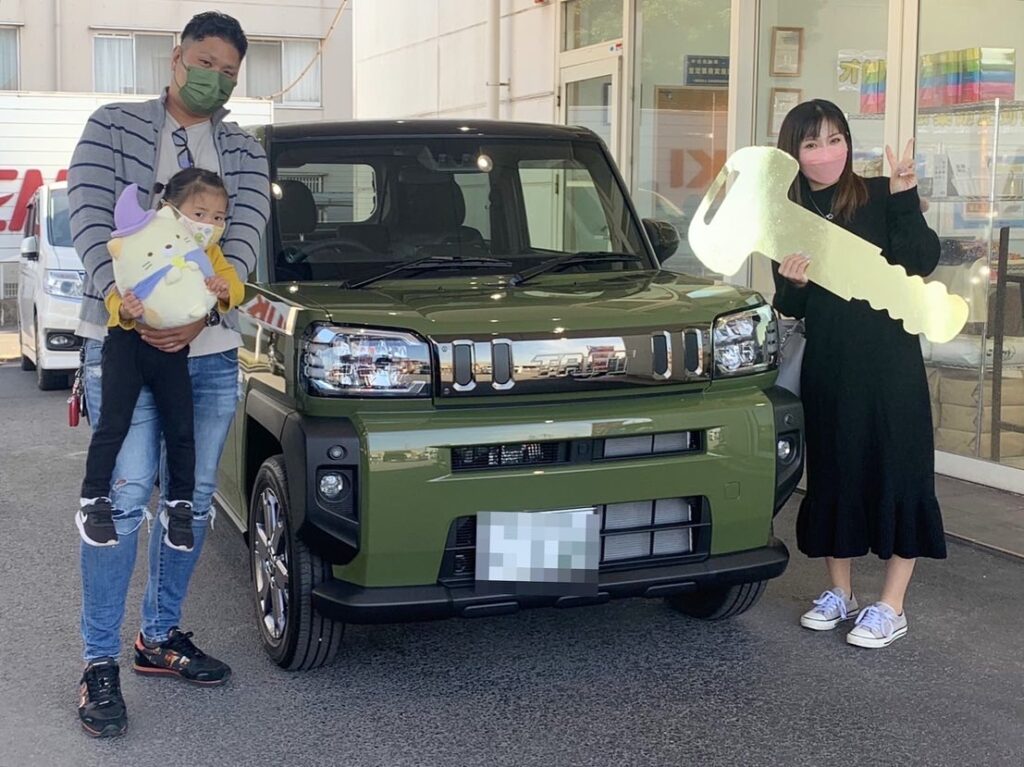 富津市のM様に タフト 御納車です★