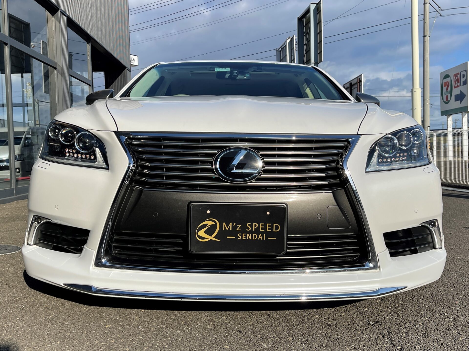 エムズスピード仙台、良質中古、厳選中古、レクサス、LEXUS、LS460、ホワイトレザー、カールソン