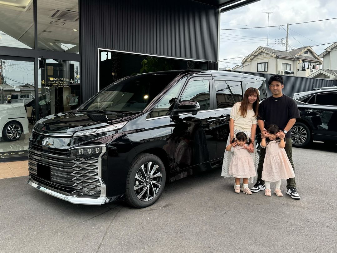 エムズスピード埼玉 納車情報★　埼玉県の【S様】に TOYOTA VOXYをご納車🎵