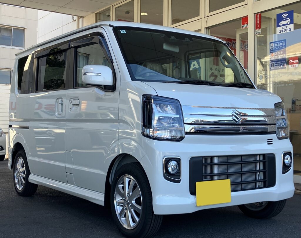 木更津市にお住まいのO様にエブリイワゴンをご納車いたしました。