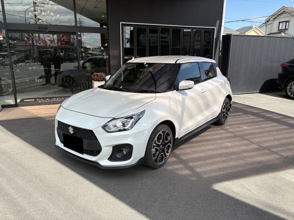エムズスピード埼玉 納車情報★　東京都の【K様】に 　スイフトスポーツをご納車🎵