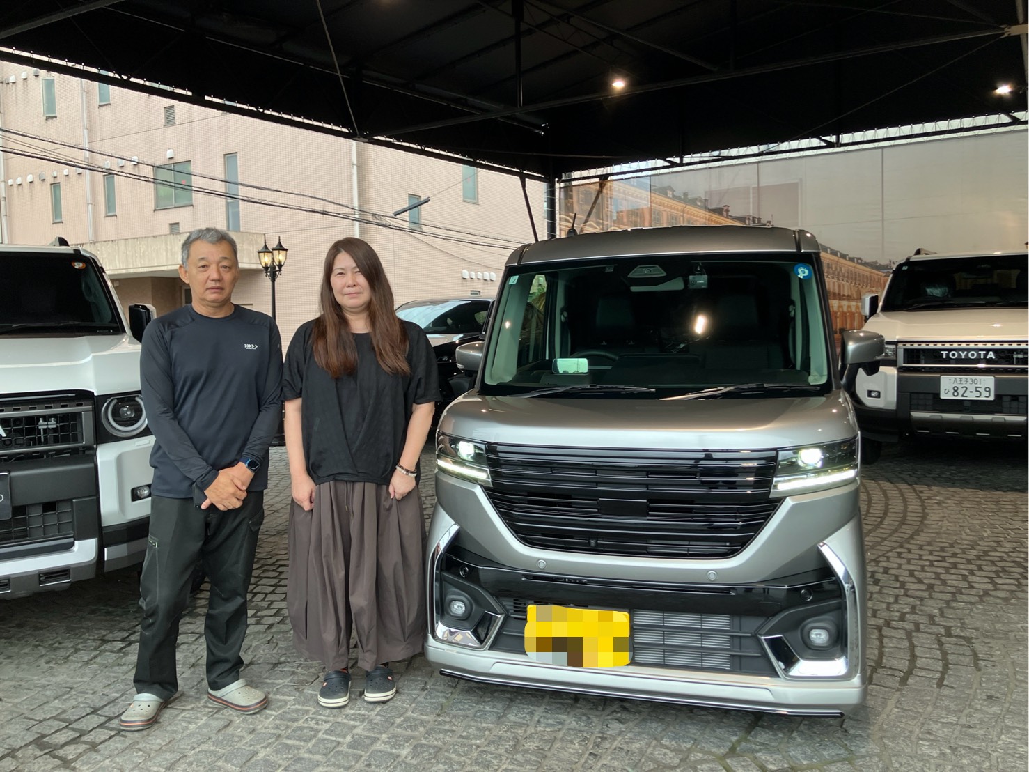 静岡県富士市　Ｓ様 スペーシアカスタム ご納車！！